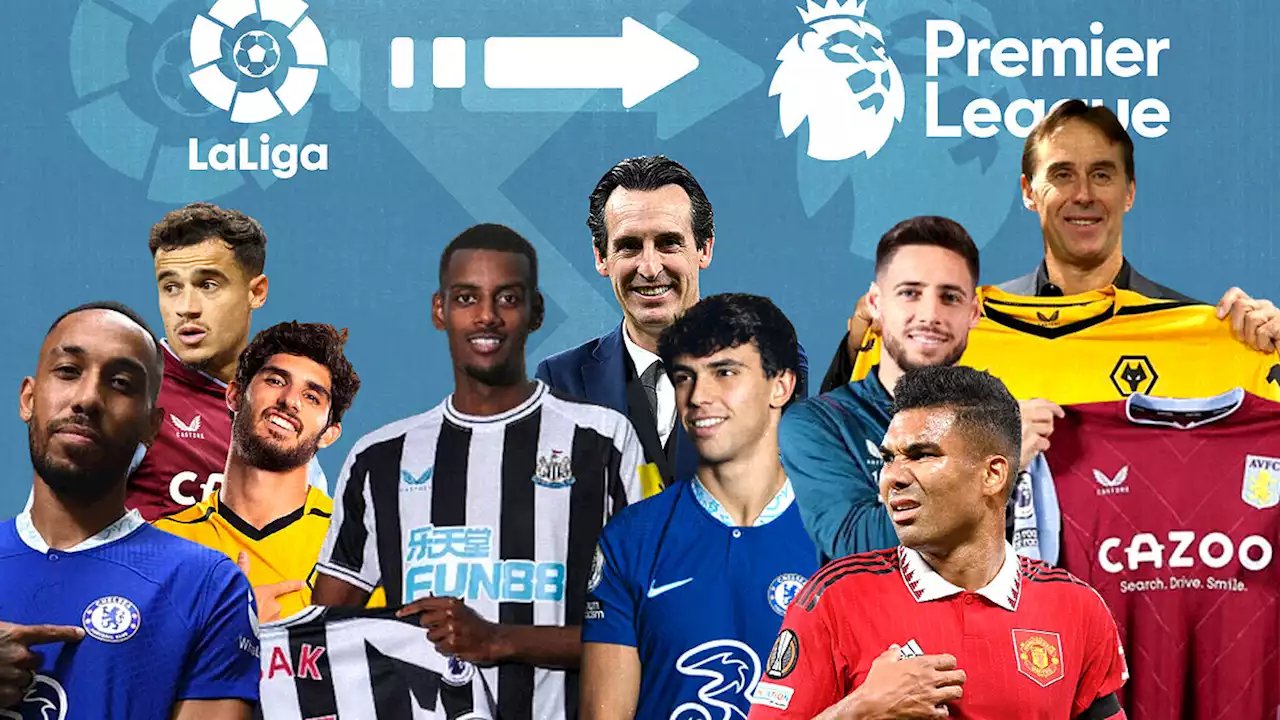 Fuga de LaLiga a la Premier League