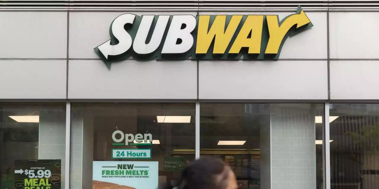 Subway considers sale valuing sandwich chain at more than $10 billion