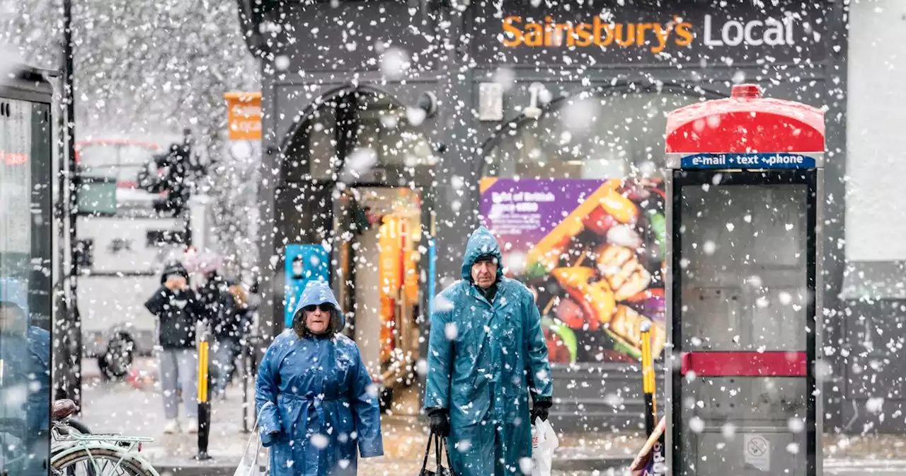 Greater Manchester forecast snow as temperature set to drop below zero