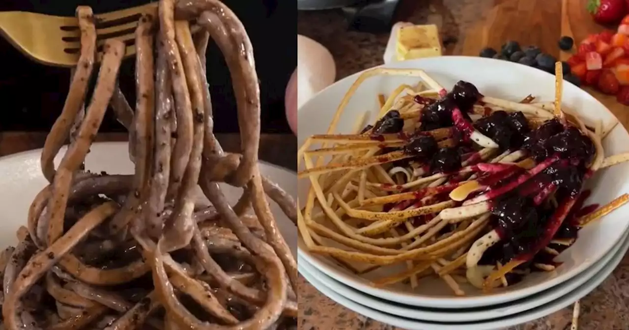 How to make the viral TikTok pancake spaghetti