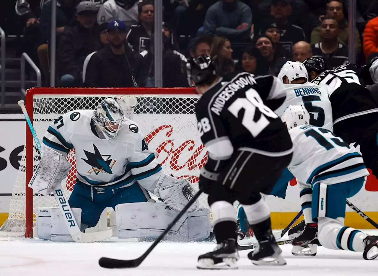 Reimer’s milestone will have to wait (again) as Kings sweep season series with Sharks