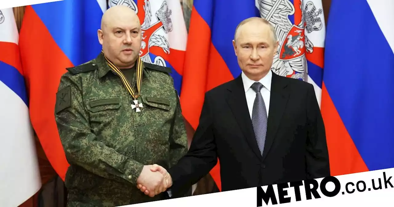 Putin sacks armed forces chief nicknamed 'General Armageddon' after three months