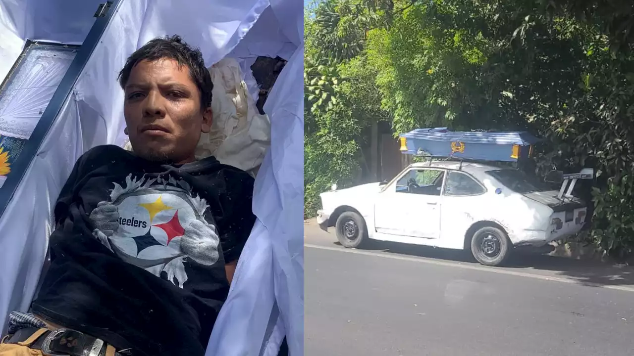 Pandillero se metió a un ataúd para huir de El Salvador a Guatemala | Minuto30