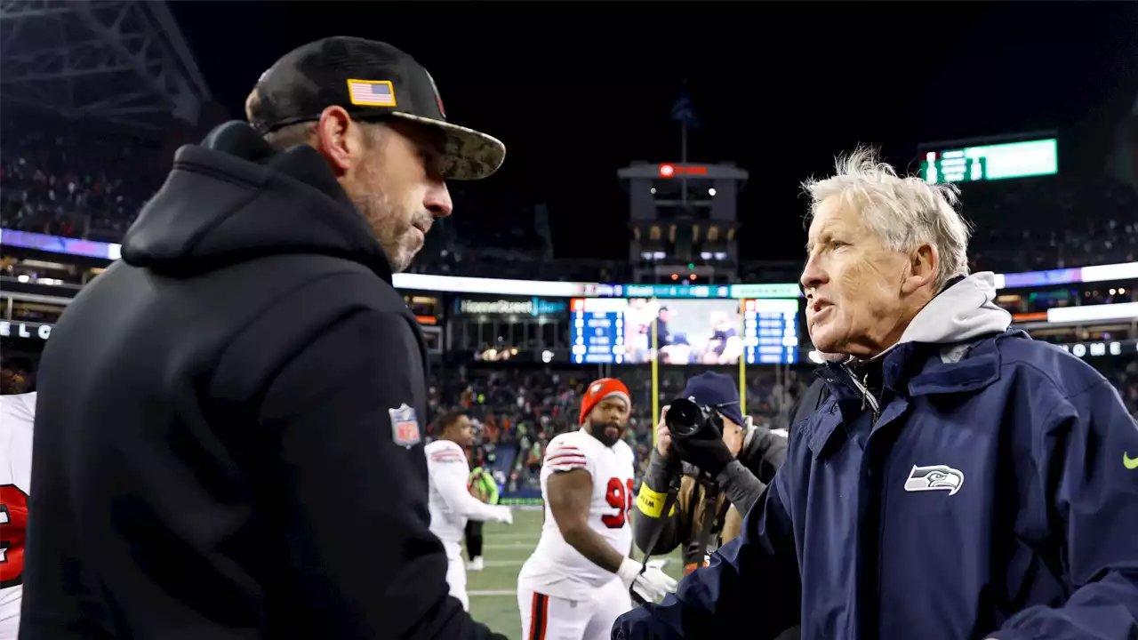 Seahawks' Pete Carroll Has Amusing Reaction to Facing 49ers in Wild-Card Game