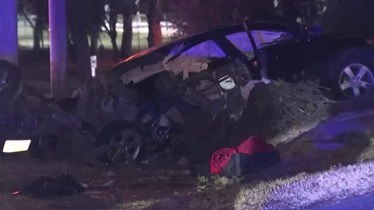 Car Torn Apart, Pickup Truck Damaged in Deadly NJ Crash