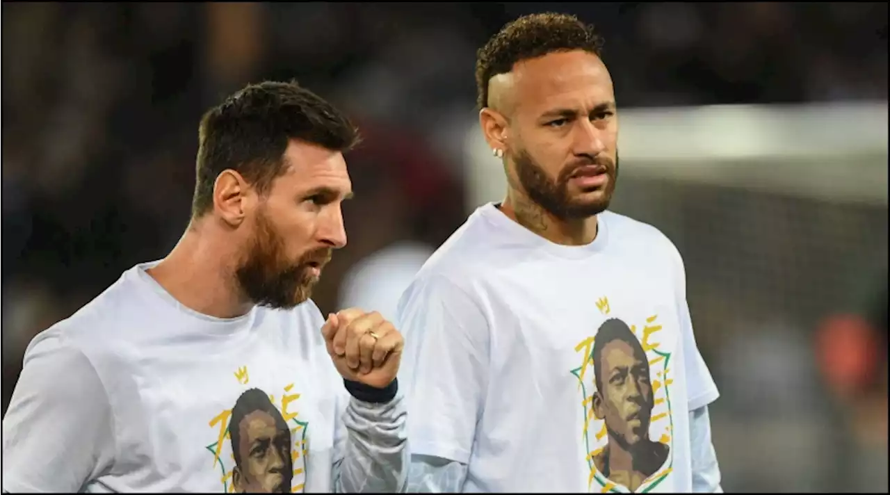 Lionel Messi volvió a jugar tras ser campeón mundial y le rindió homenaje al 'Rey' Pelé