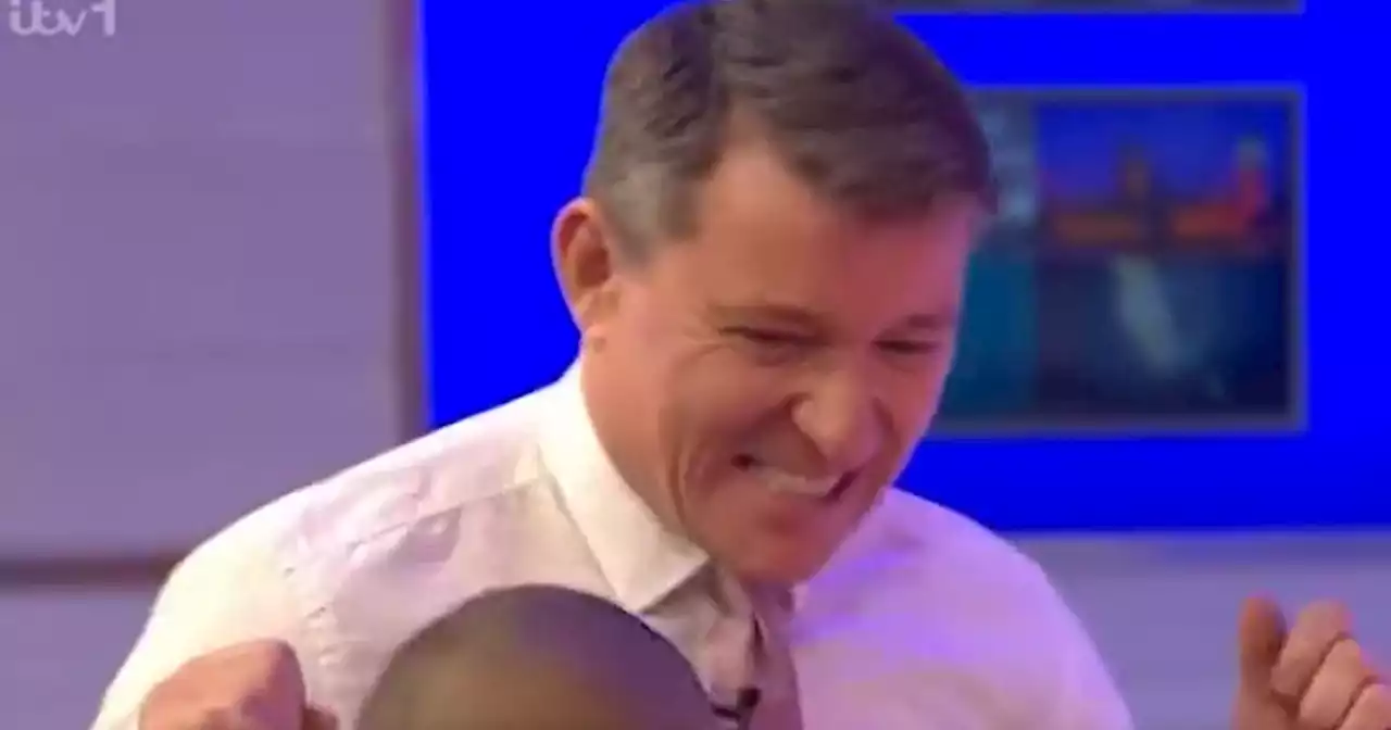 Chris Eubank Jr punches Ben Shephard for 20 seconds straight on GMB