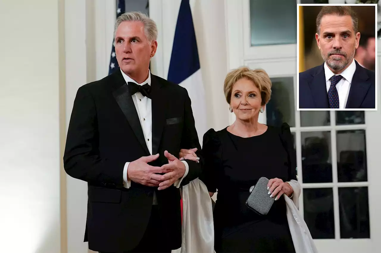 What Hunter Biden told Kevin McCarthy’s mom at White House state dinner