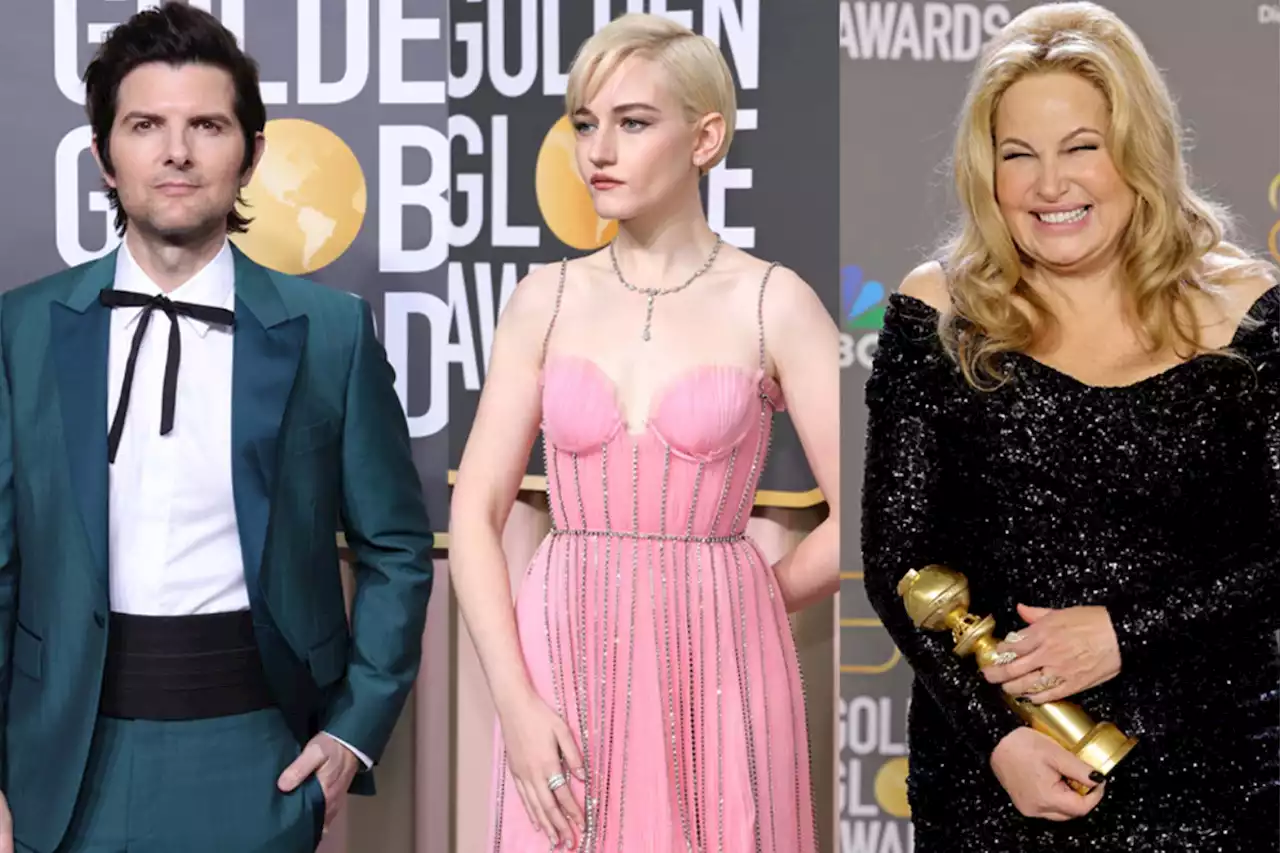 Jennifer Coolidge, Julia Garner and more exclusives from the 2023 Golden Globes red carpet