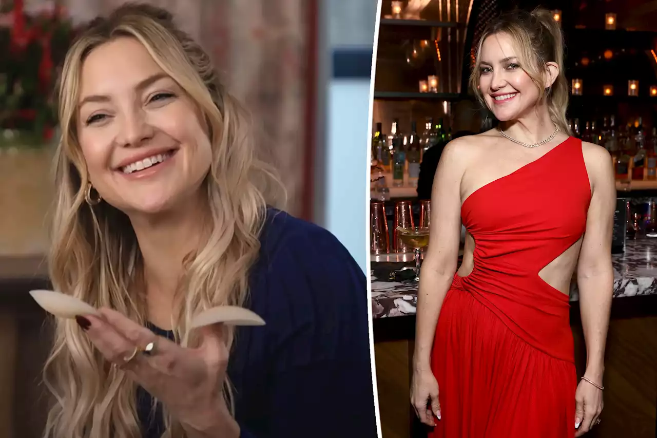 Kate Hudson carries her nipple covers ‘everywhere’: ‘I don’t like bras’