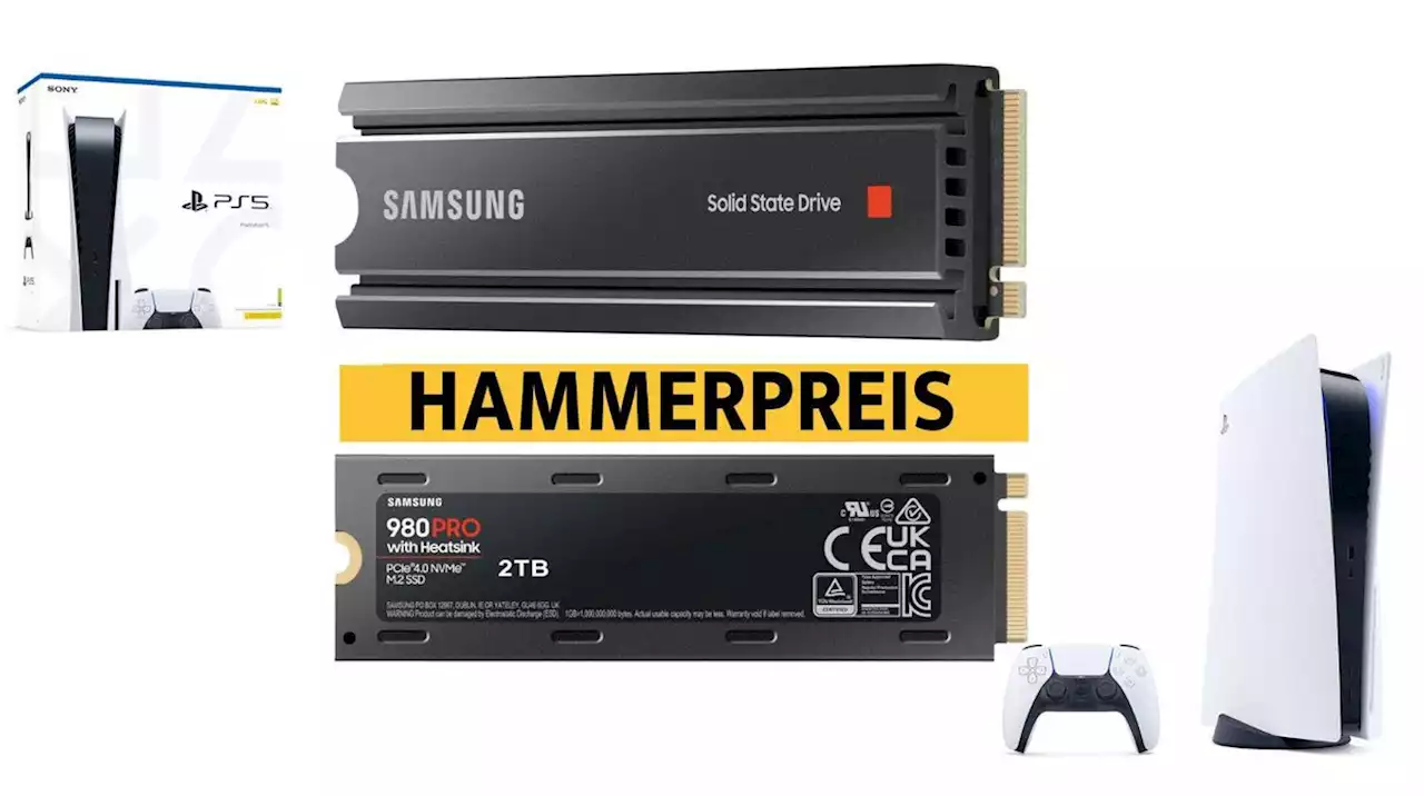 PS5-SSD kaufen: Top-Preis für Samsung 980 Pro Heatsink 2TB