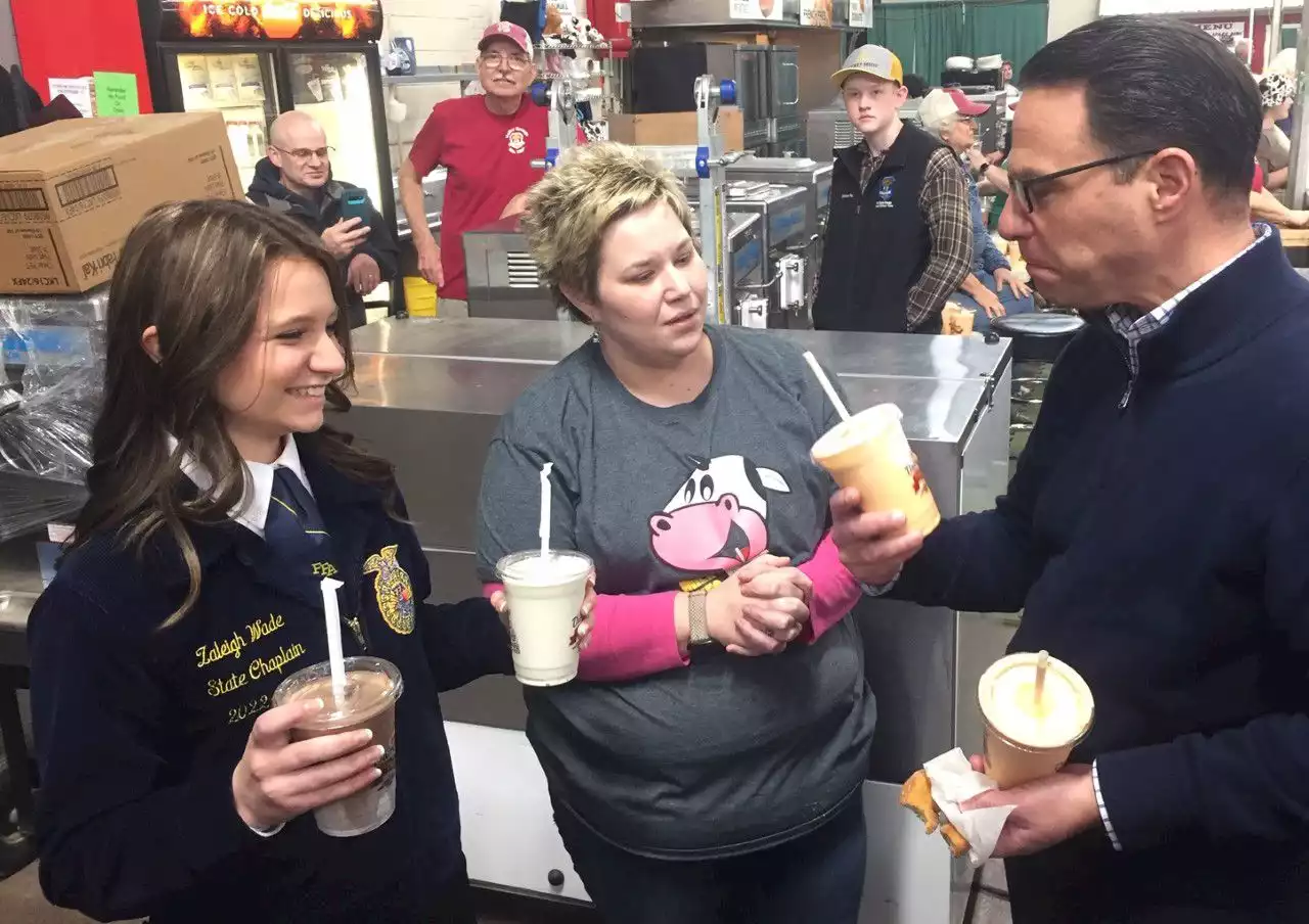 Gov.-Elect Josh Shapiro hits the Farm Show, and the honeymoon is on