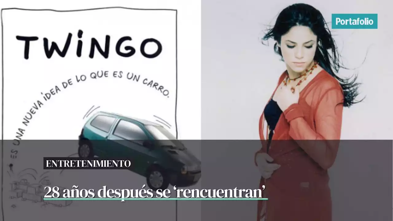 La relación entre Shakira y Twingo: 28 años después se ‘rencuentran’