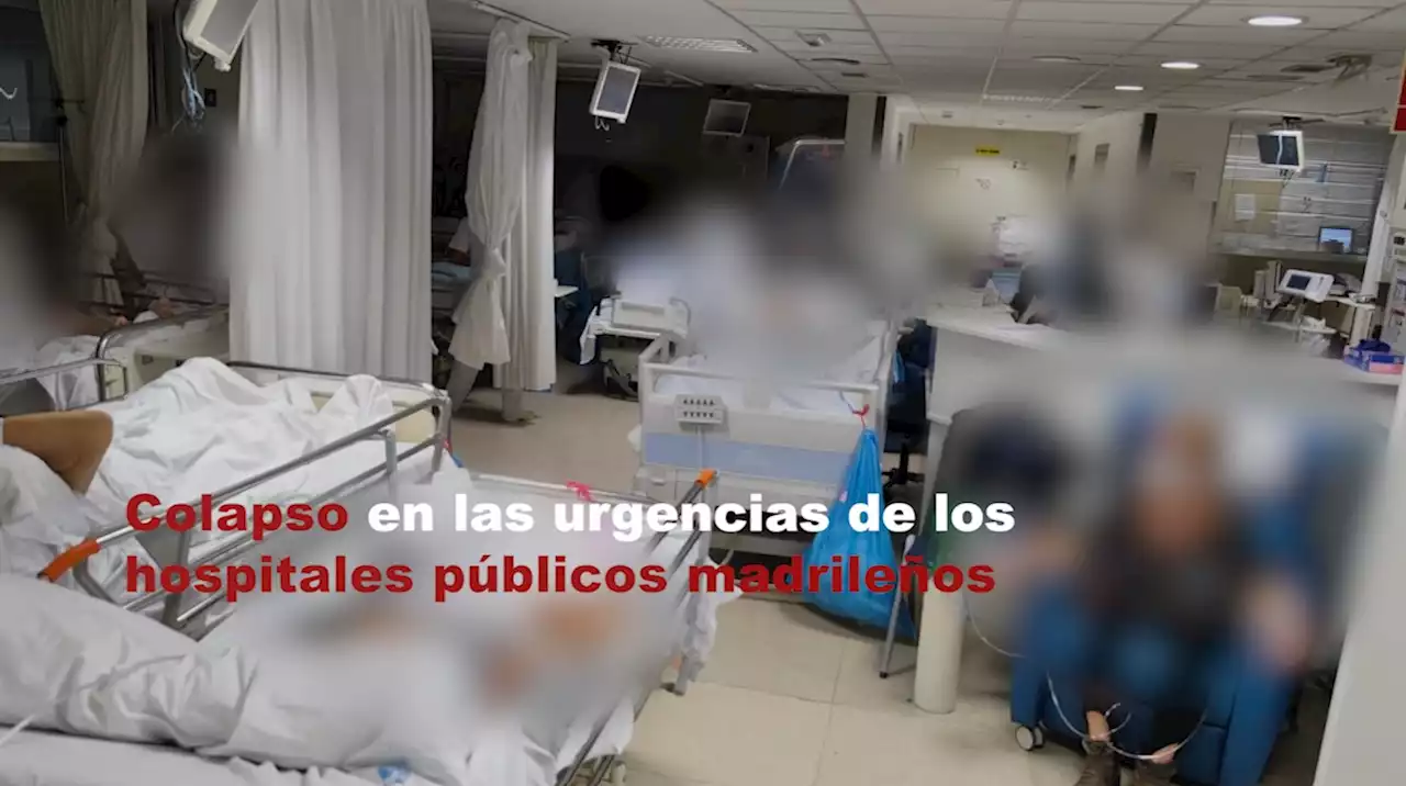 Las imágenes del colapso en las urgencias de los hospitales públicos de Madrid - Público TV