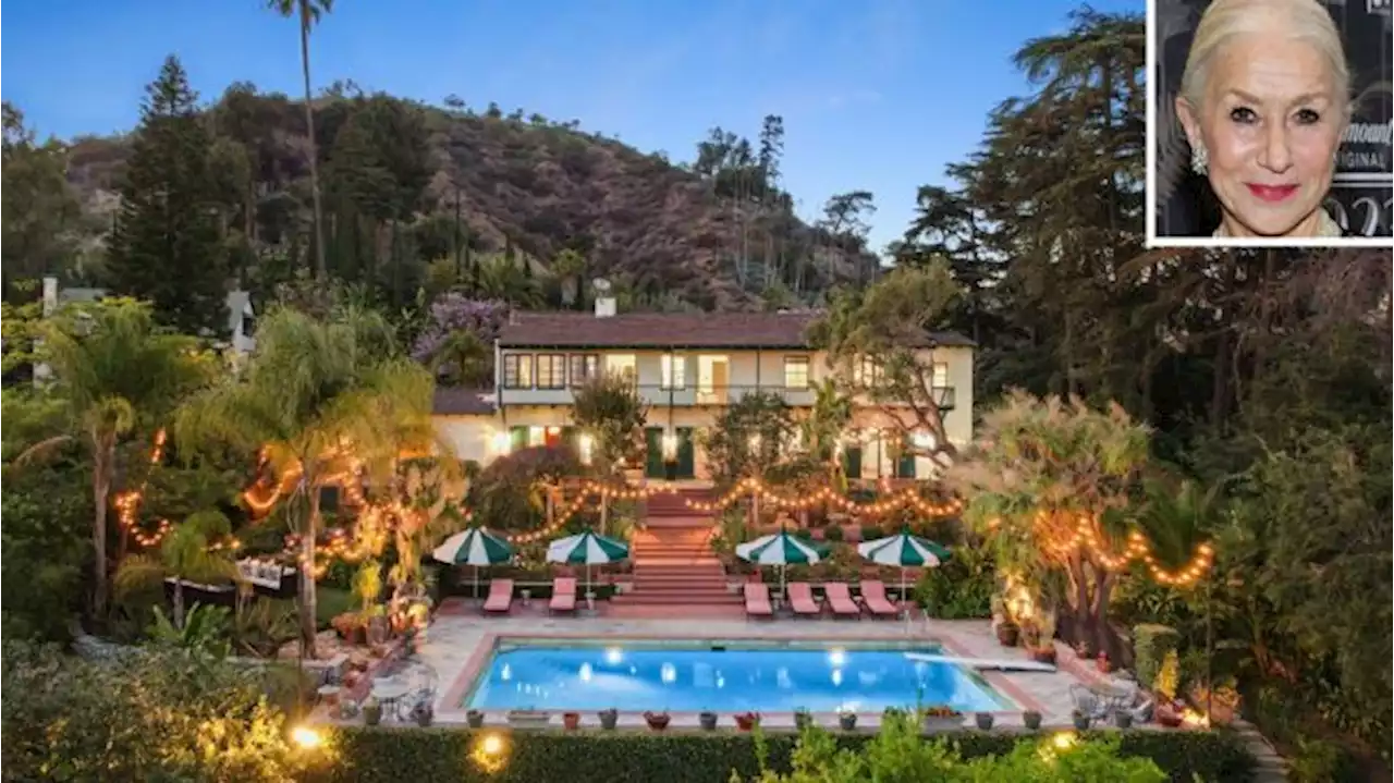 Helen Mirren’s Longtime Los Angeles Mansion Just Listed for $17 Million