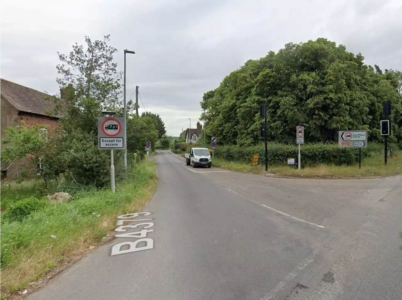 Road near Shifnal closed after crash