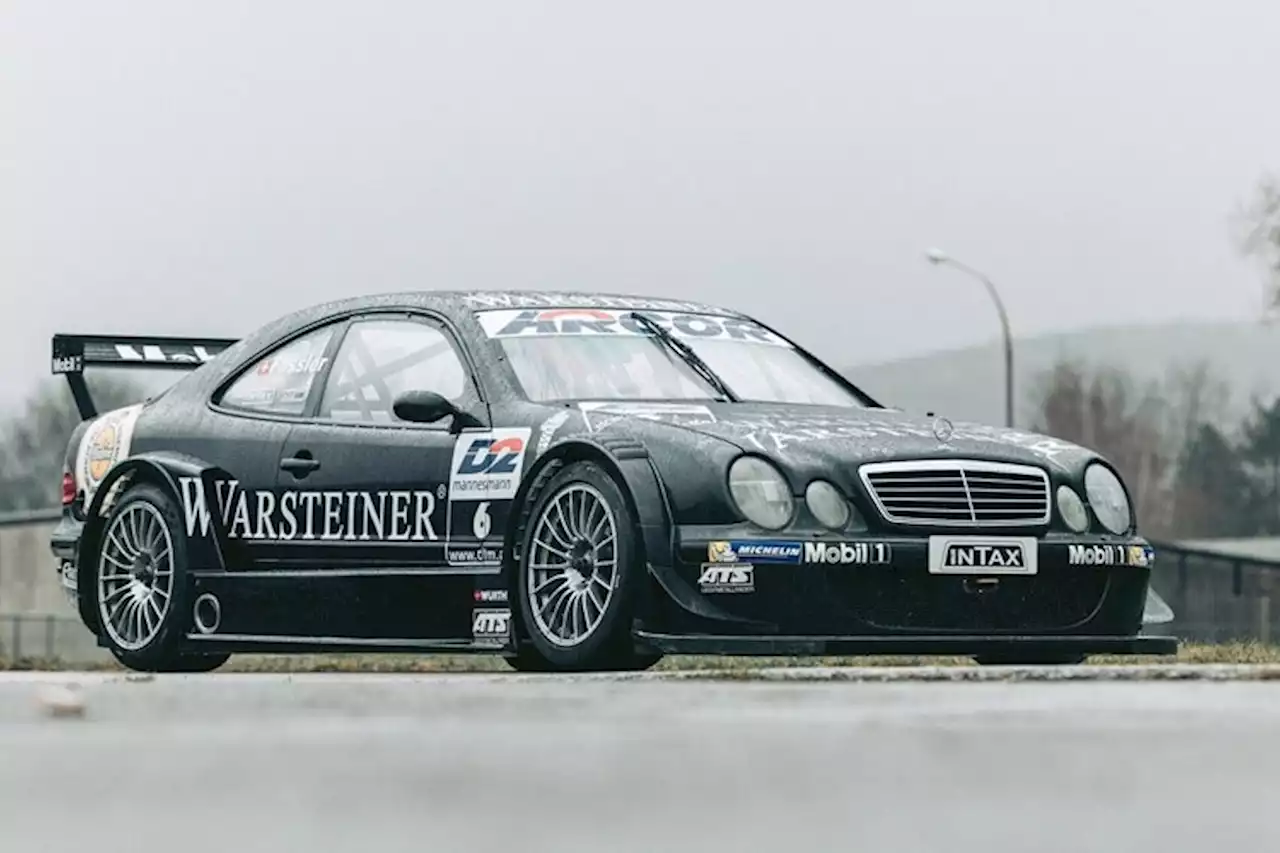 Echte DTM-Historie: Fässler-Mercedes unter dem Hammer