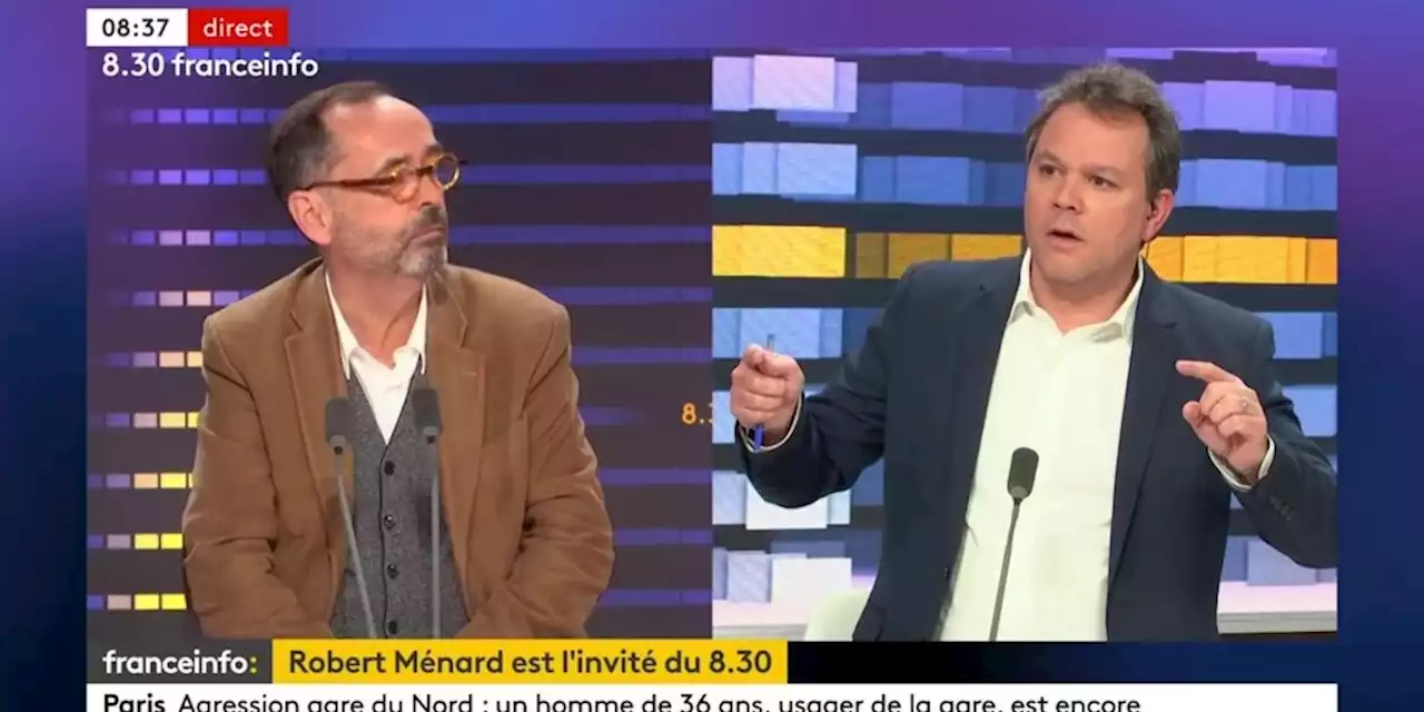 “Ça ne vous arrive pas de dire des conneries ?” : Marc Fauvelle interpellé par Robert Ménard sur France Info, Salhia Brakhlia très surprise (VIDEO)