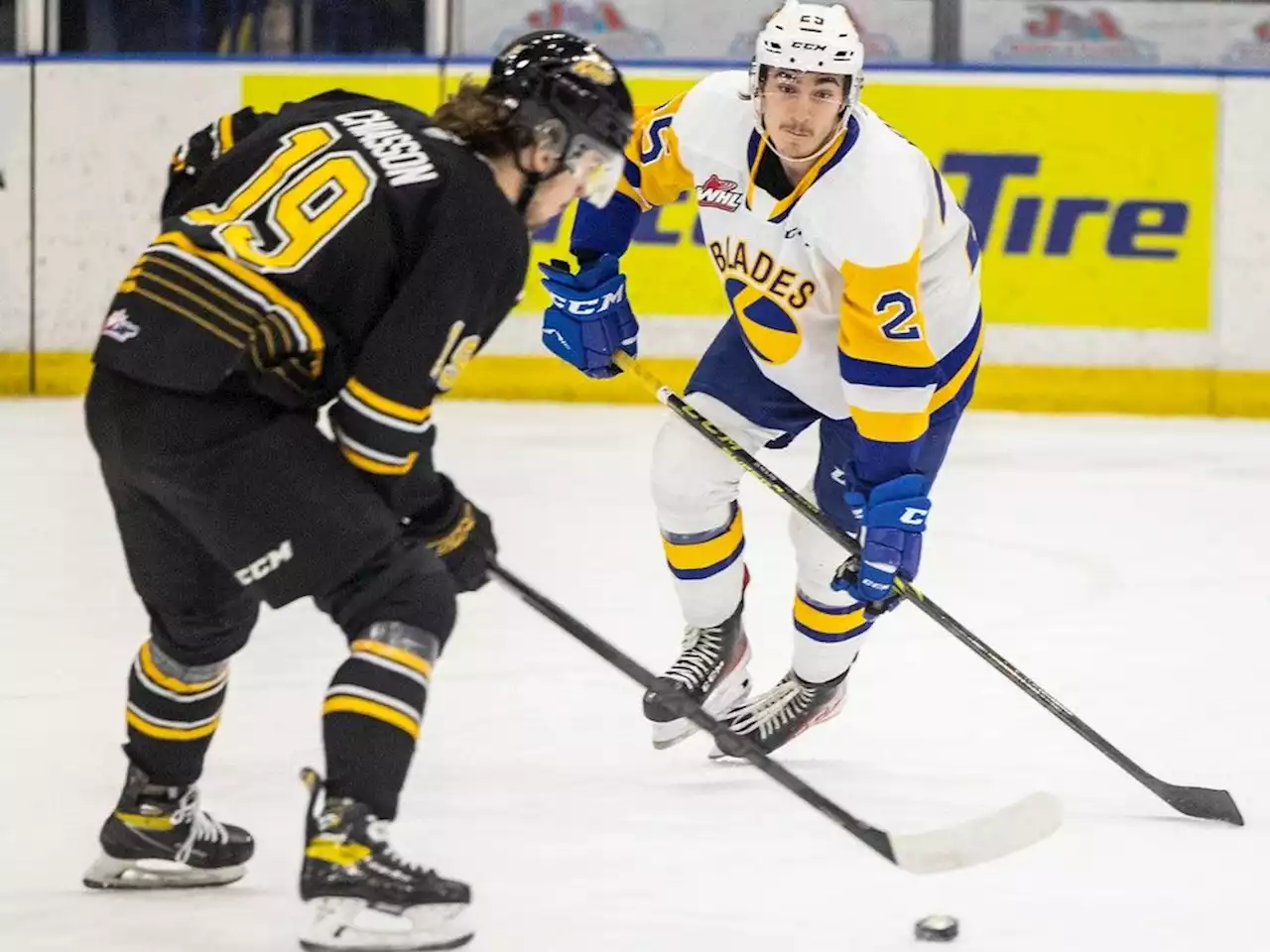 'Insane market': WHL trade deadline behind, Blades hope to be in driver's seat come playoff time