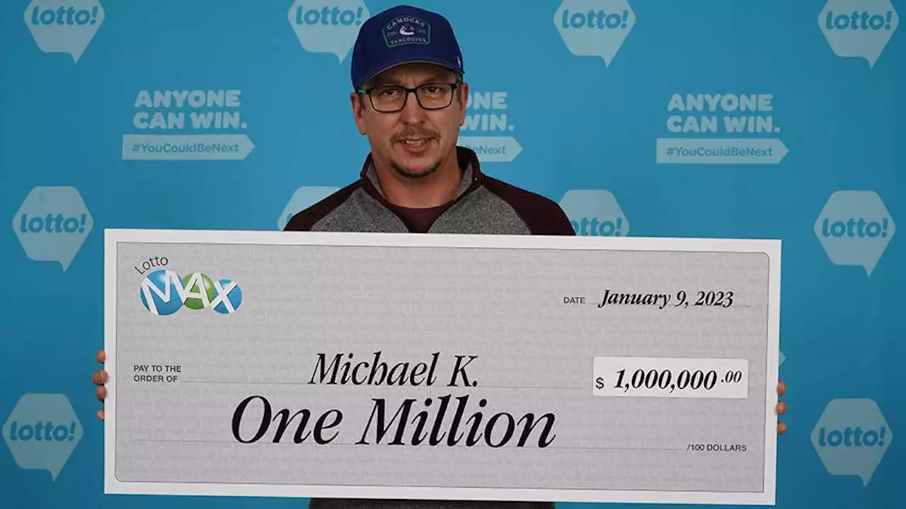 'Holy smokes!' Victoria man wins $1 million in lottery