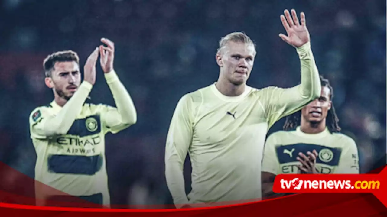 Terlambat Duetkan Erling Haaland dan Julian Alvarez, Manchester City Tersingkir dari Piala Liga Inggris