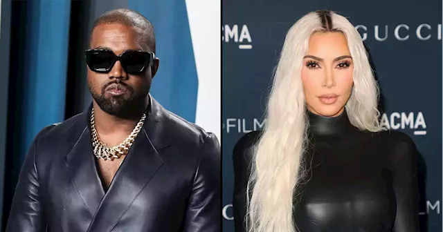 Kanye West Holds Hands With Mystery Blonde After Kim Kardashian Divorce