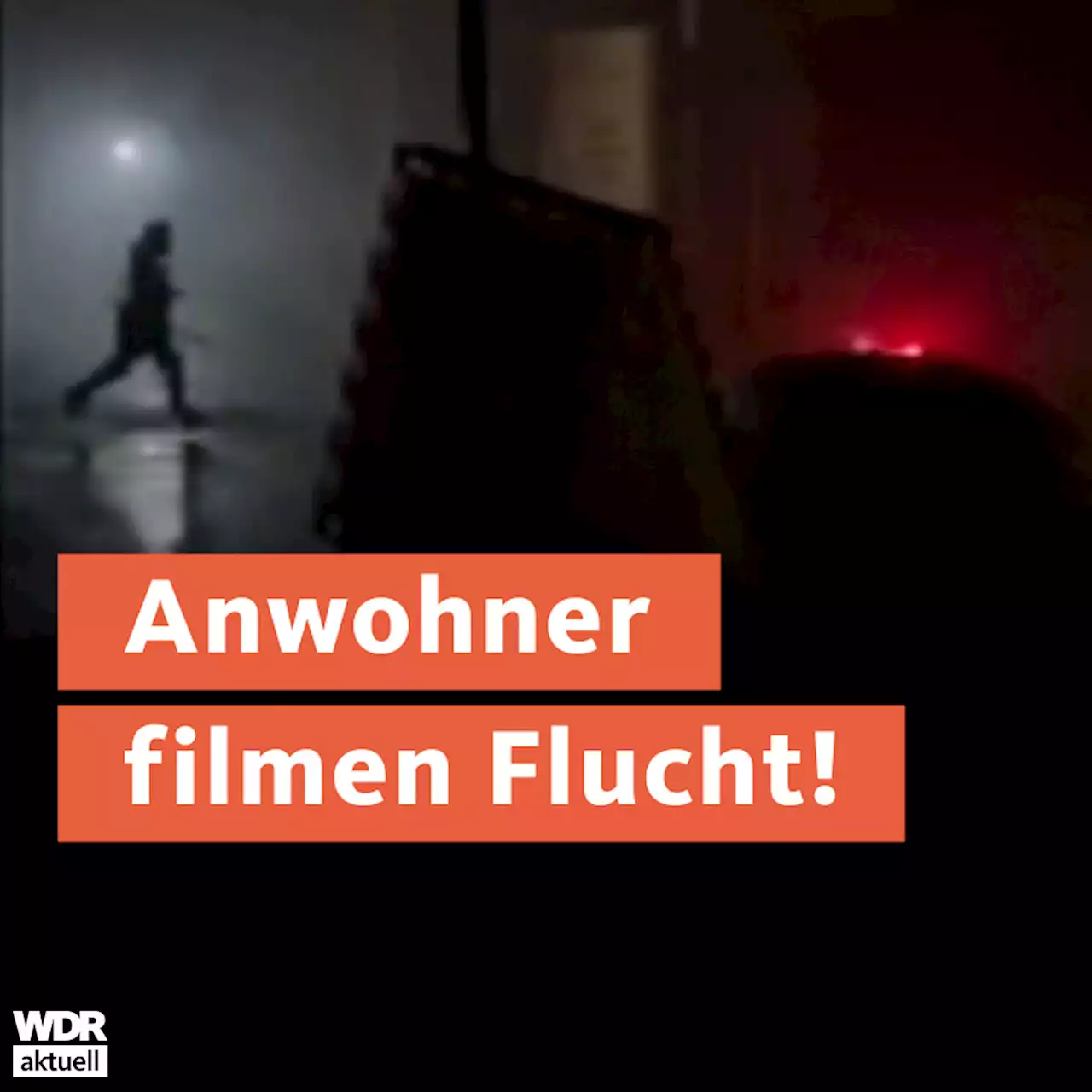 Anwohner filmen Geldautomaten-Sprenger in Heiden