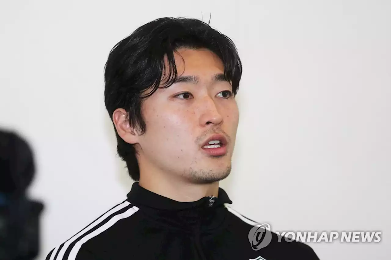 '월드컵 스타' 조규성 '유럽 진출 시점은 고심…최종목표는 EPL' | 연합뉴스