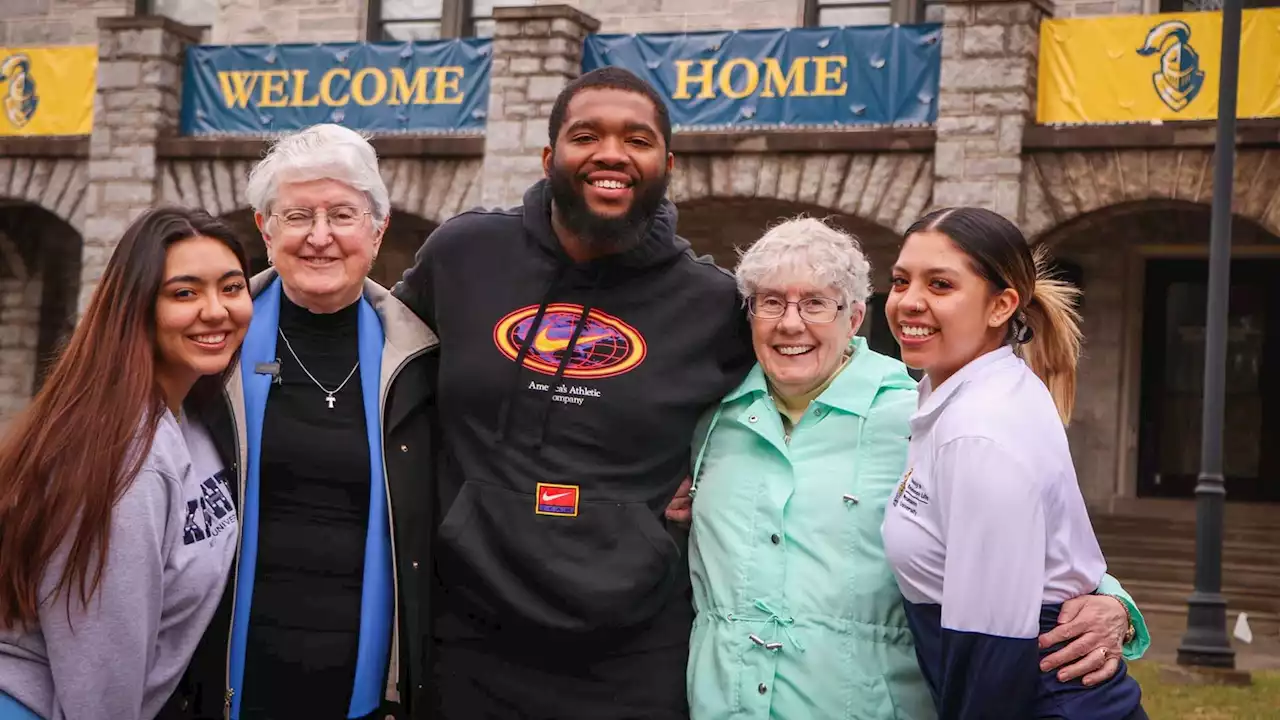 College students and Catholic sisters live side-by-side at Neumann University