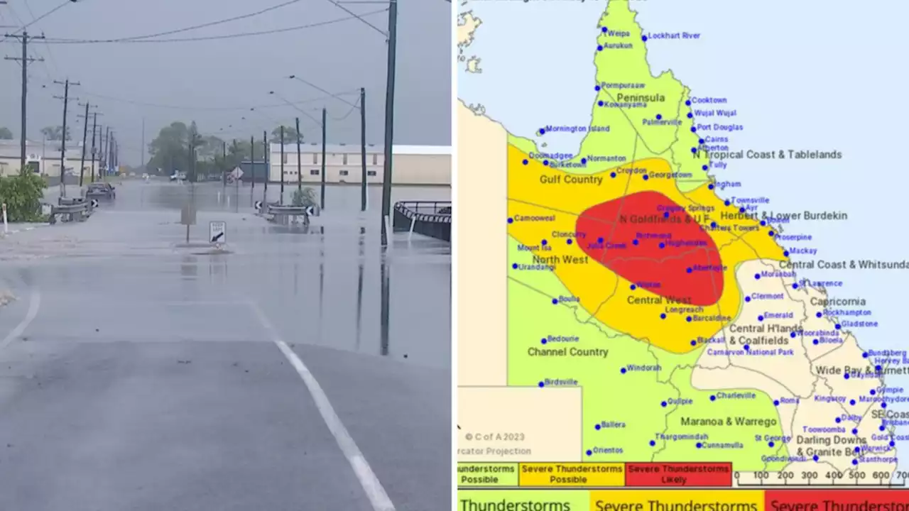 Flash flooding fears as deluge continues in northern Queensland