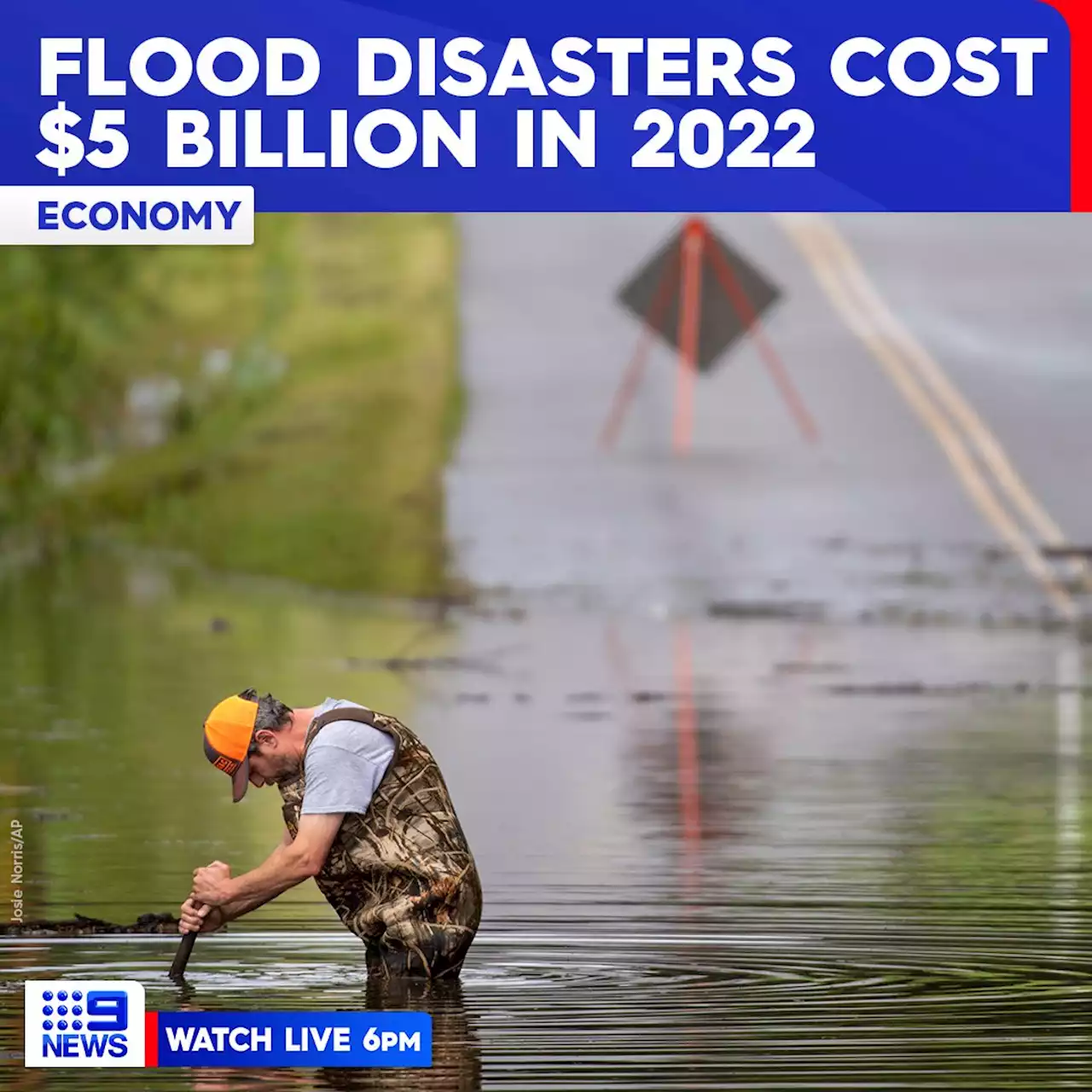 Flood disasters last year cost Australian economy $5 billion