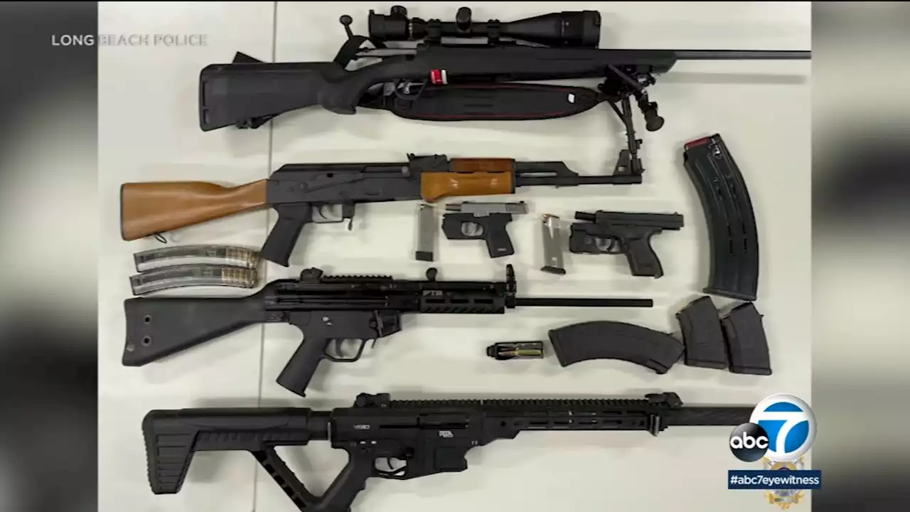 Firearms seized after man accused of threatening to shoot co-workers at Long Beach workplace