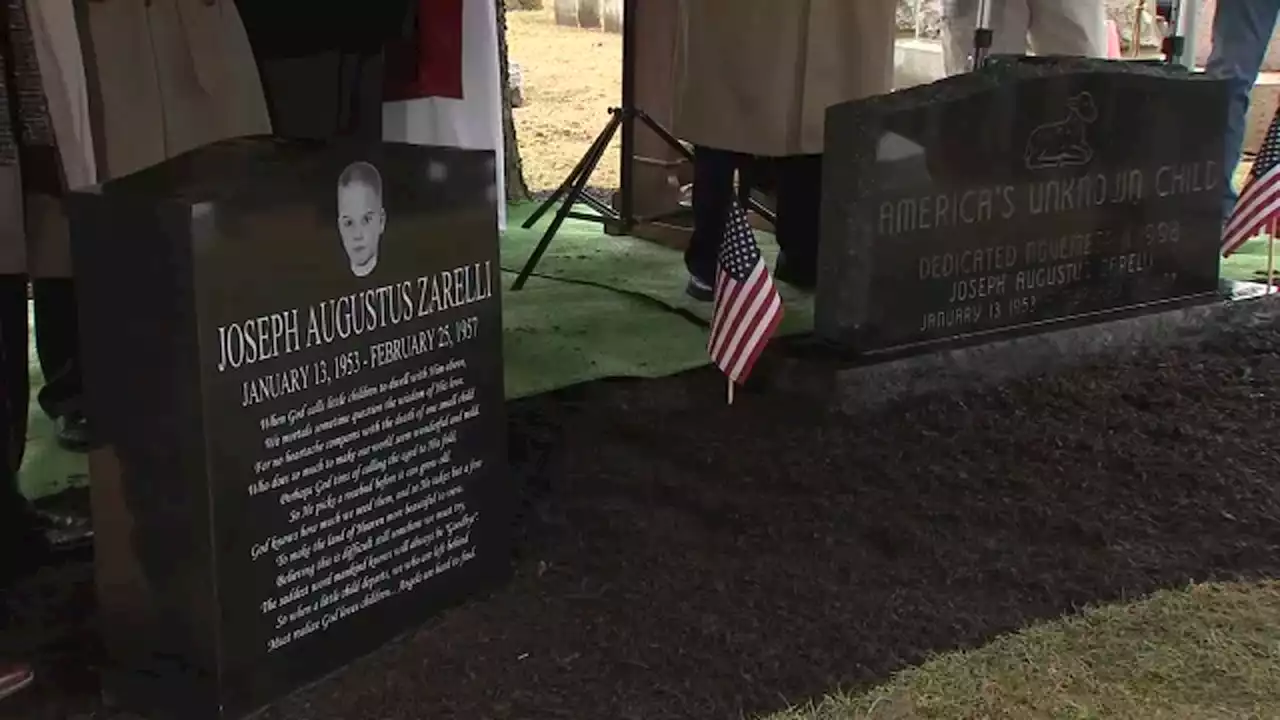 New headstone at Philly cemetery honors victim known for decades as the 'Boy in the Box'