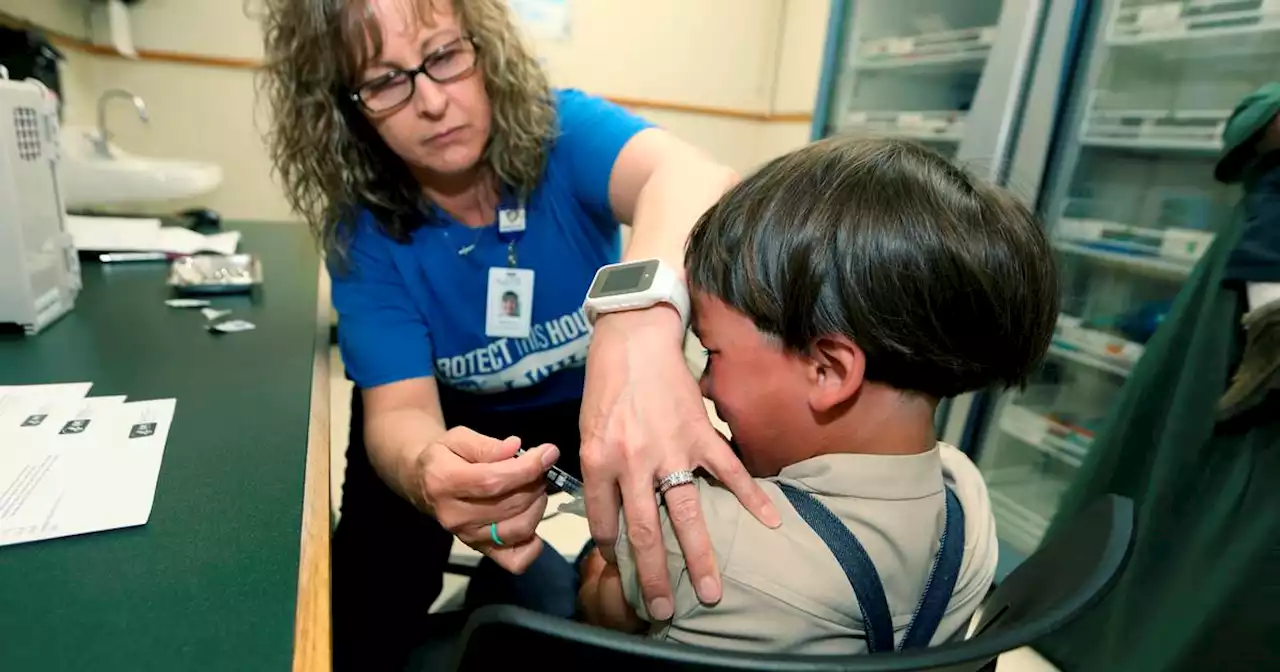 US kindergarten vaccination rate dropped again, data shows