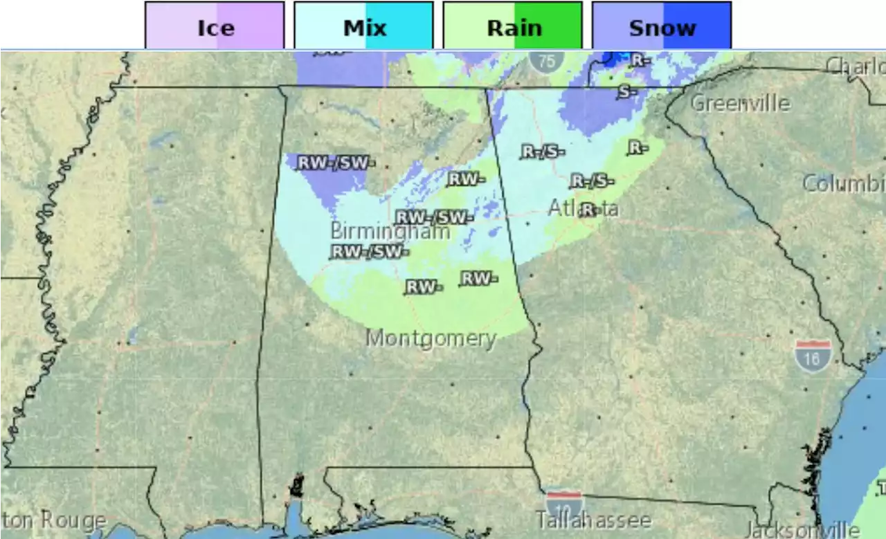 A few snow flurries possible Friday in north Alabama