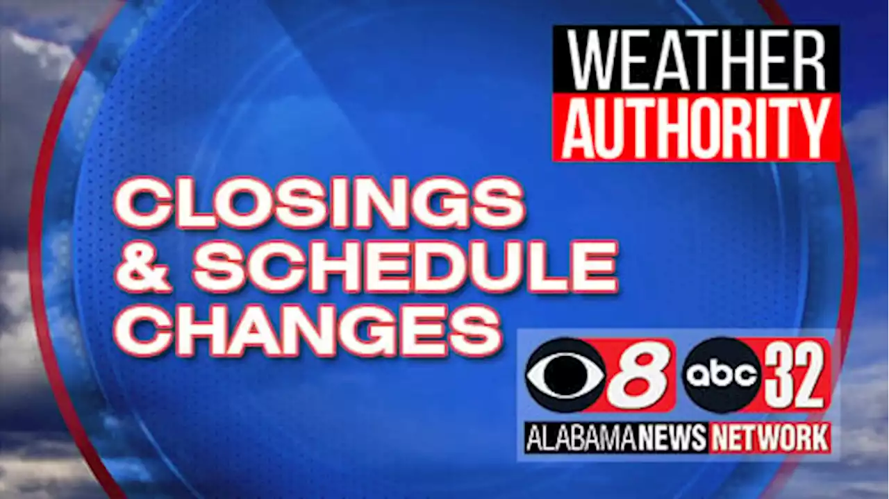 School Closings and Delays for Friday, Jan. 13 - Alabama News