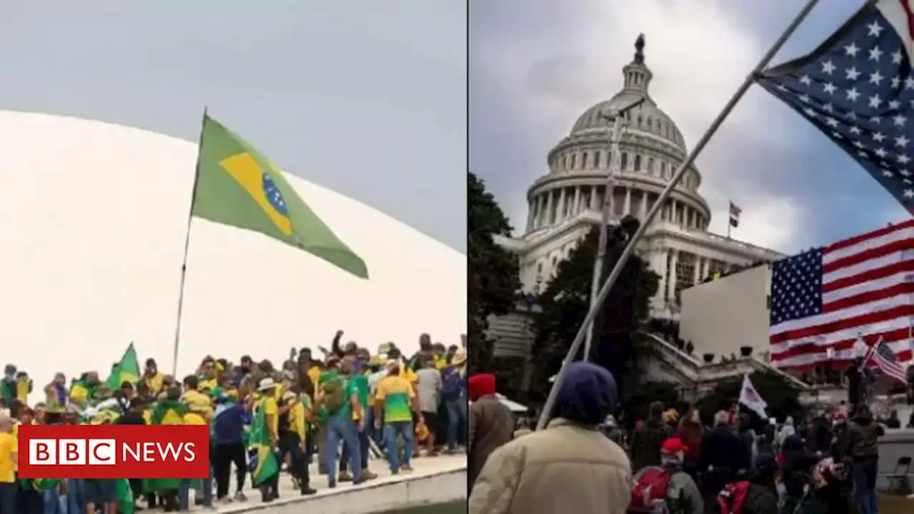 Infiltrados em protesto? As fake news que se espalharam após eleições e invasão em Brasília - BBC News Brasil