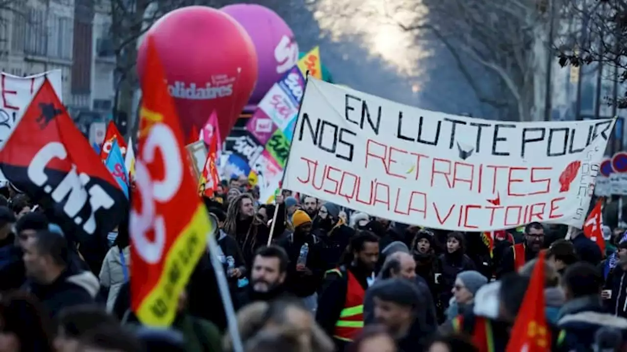 Réforme des retraites: la manifestation parisienne s'élancera de la place de la République