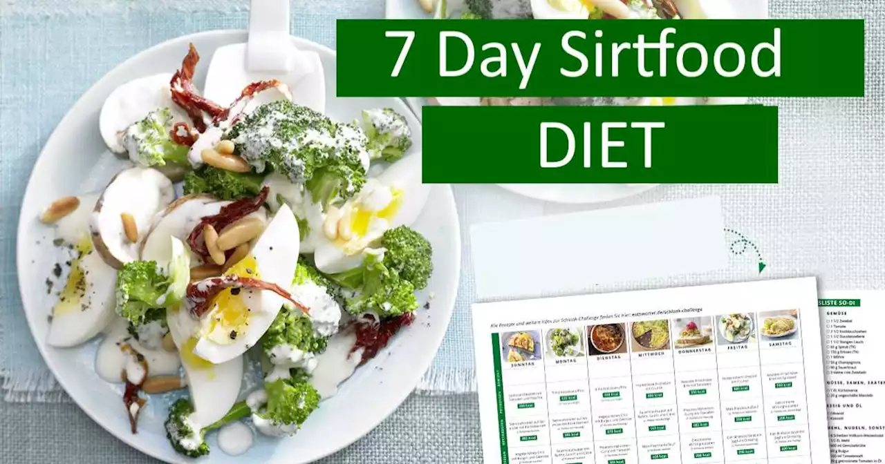 7 Day Sirtfood Diet Plan