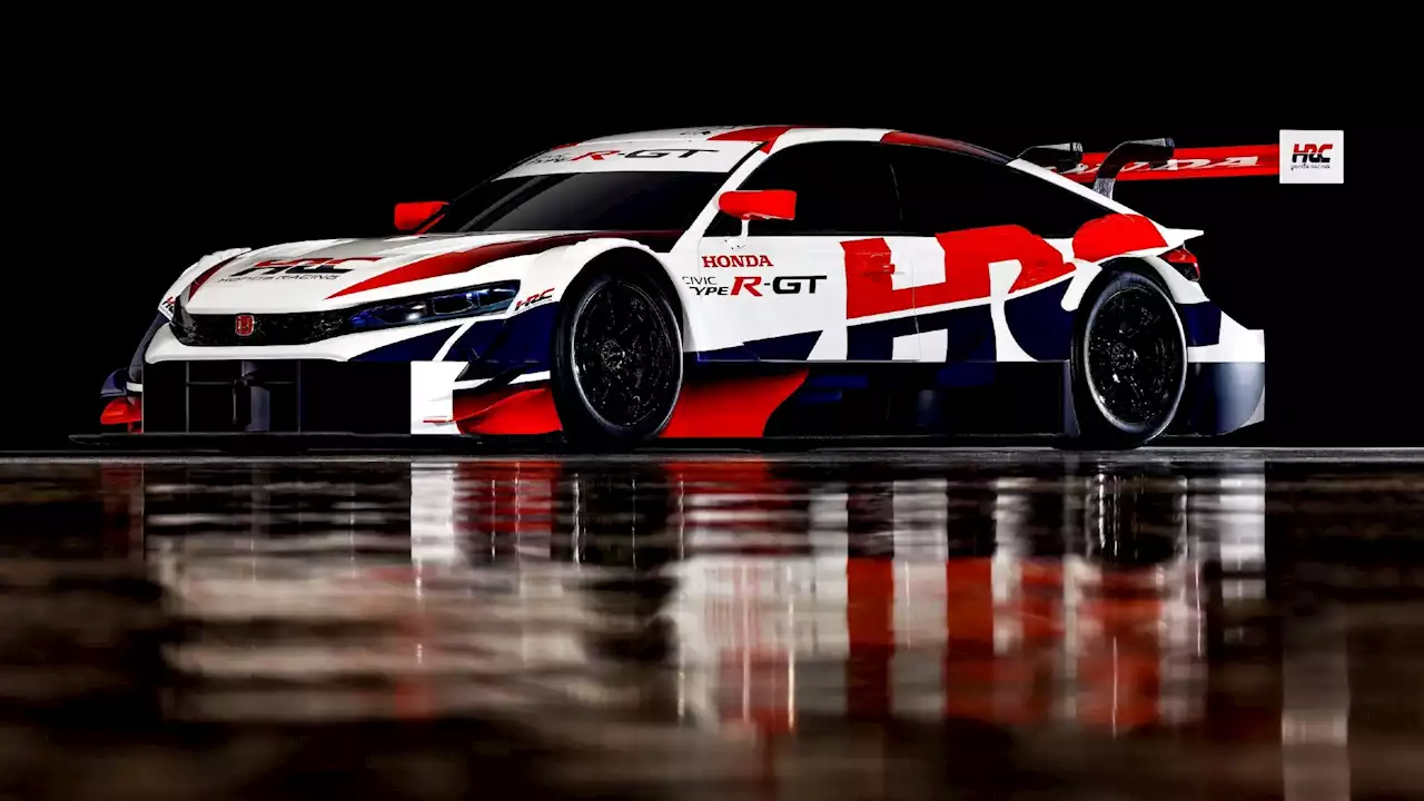 Honda Civic Type R-GT Concept Previews 2024 Super GT Racer | Carscoops