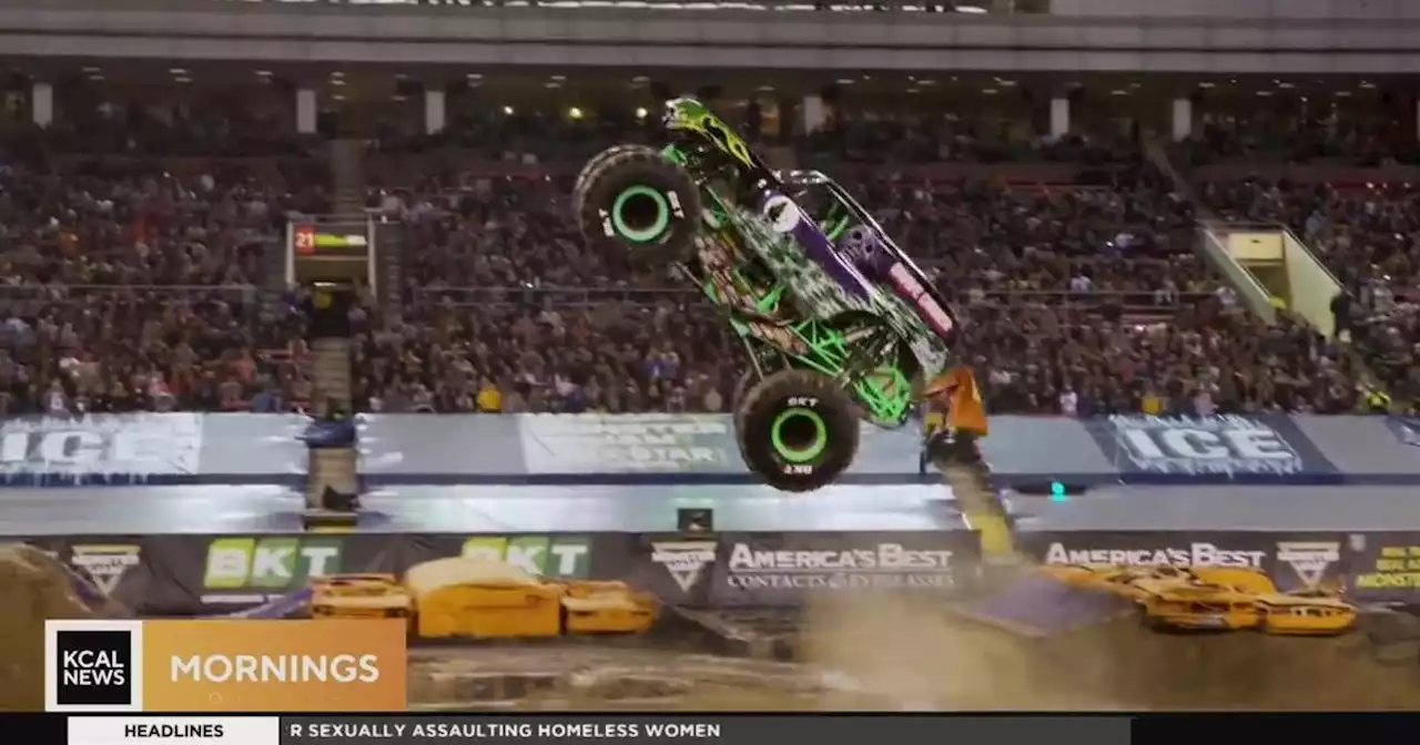 Monster truck show returns to Anaheim