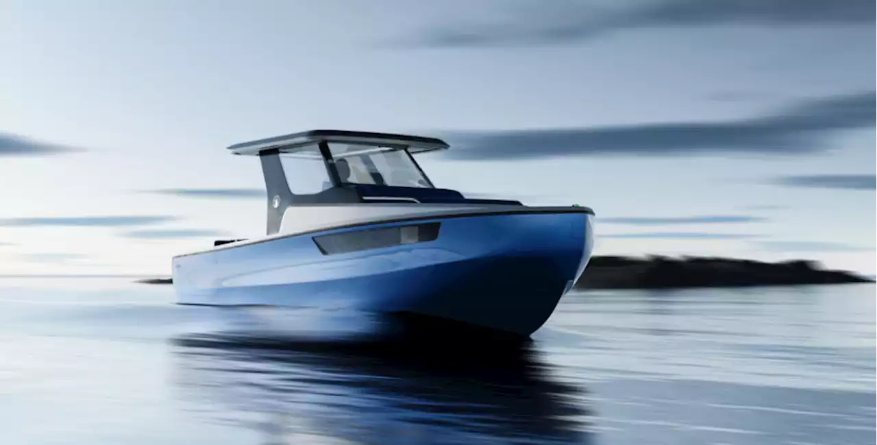 New Electric Powerboat Tech & Renderings Shown At CES By Blue Innovation Group