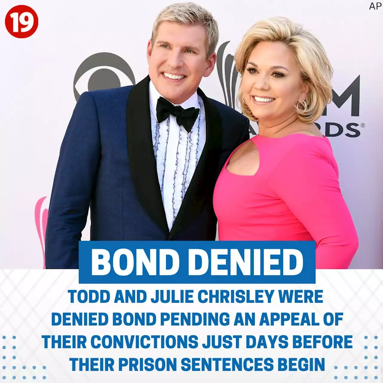 Reality TV stars Todd and Julie Chrisley denied bond