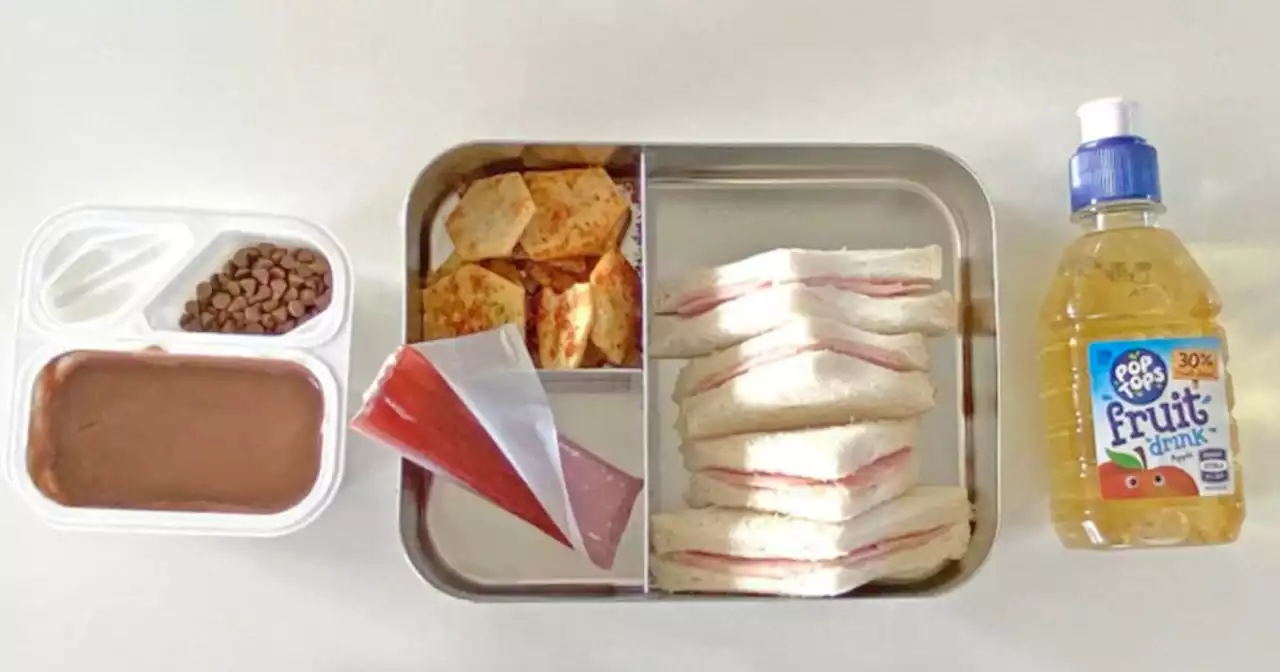 This 'normal' lunch should set off alarm bells for parents - can you tell why?