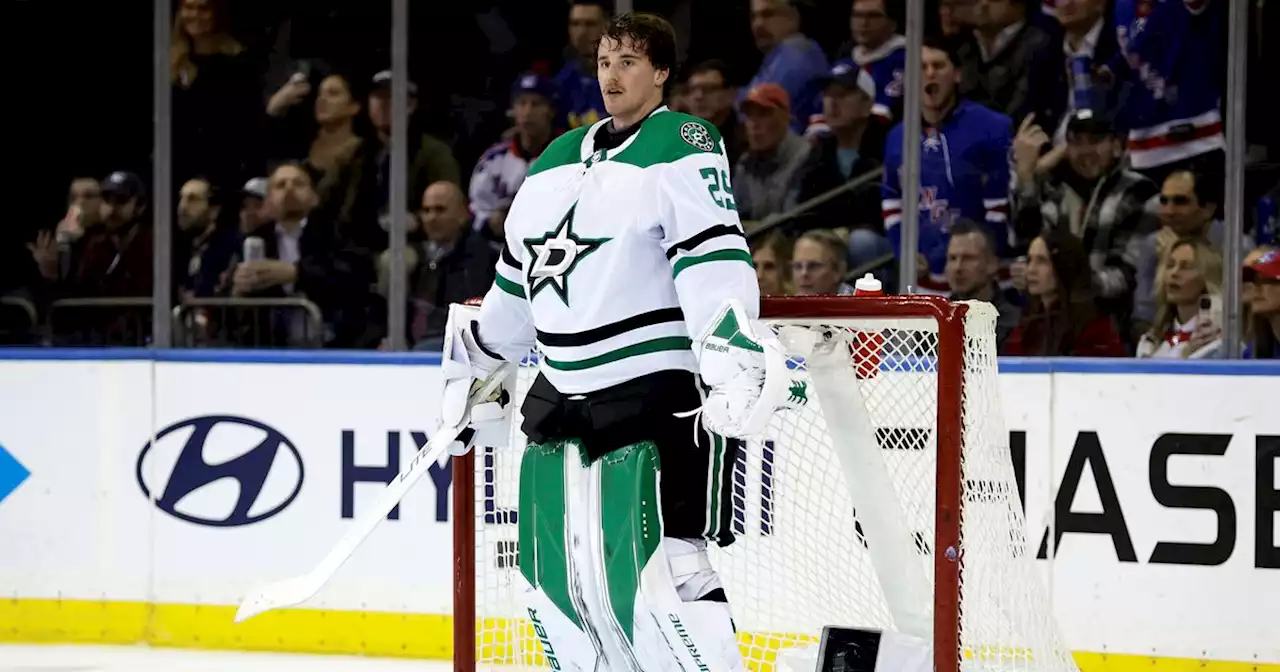 Jake Oettinger gives up late goal, Rangers rally to beat Stars 2-1 in OT