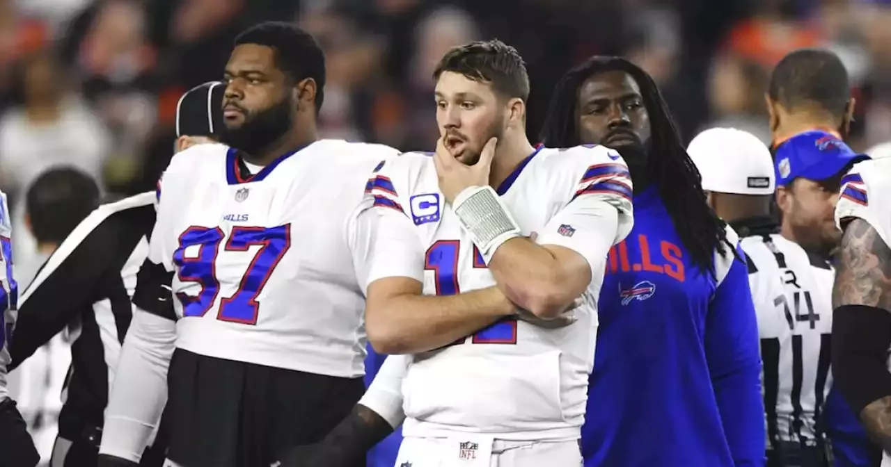 WATCH: Bills quarterback Josh Allen finds faith after Damar Hamlin incident