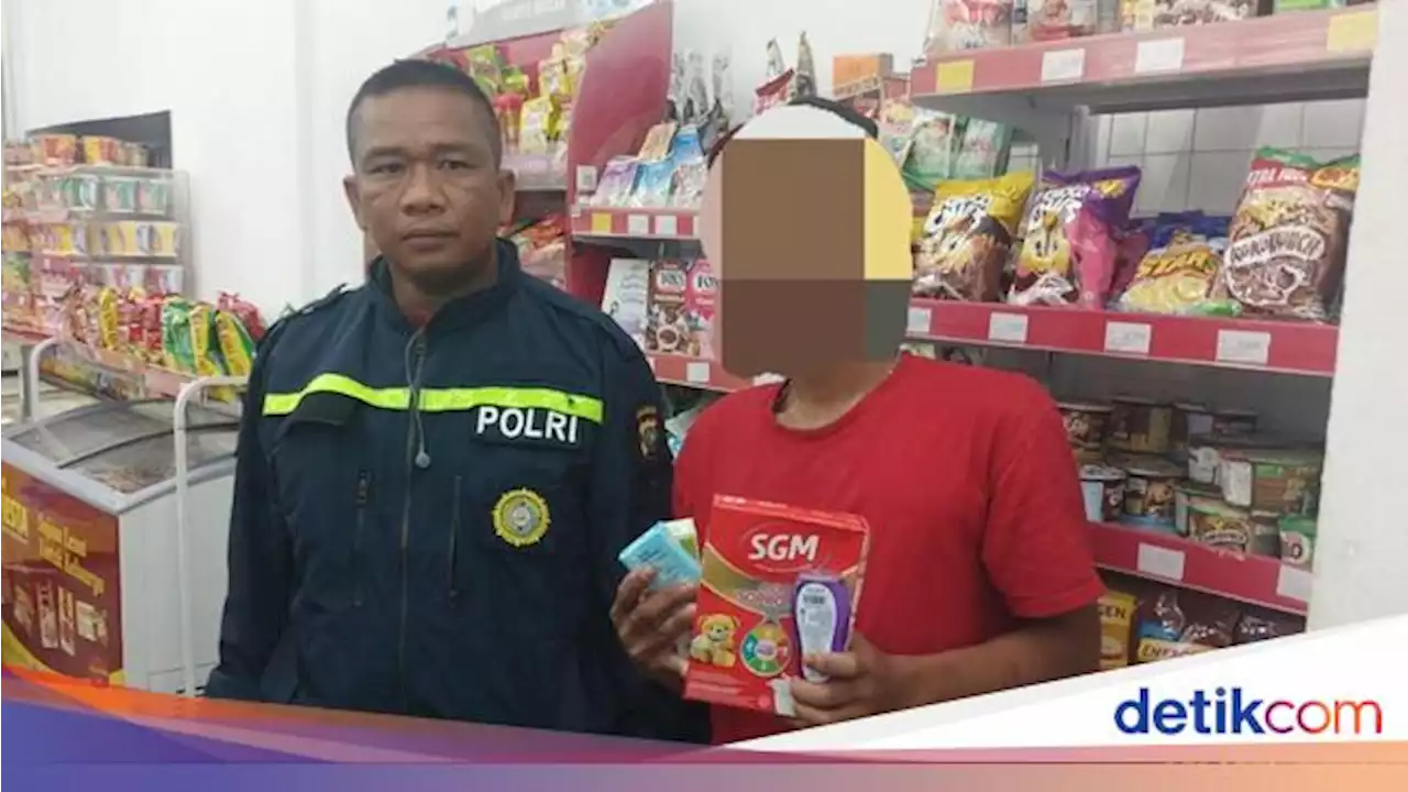 Pengamen di Batam Nekat Curi Susu dari Alfamart untuk Bayinya