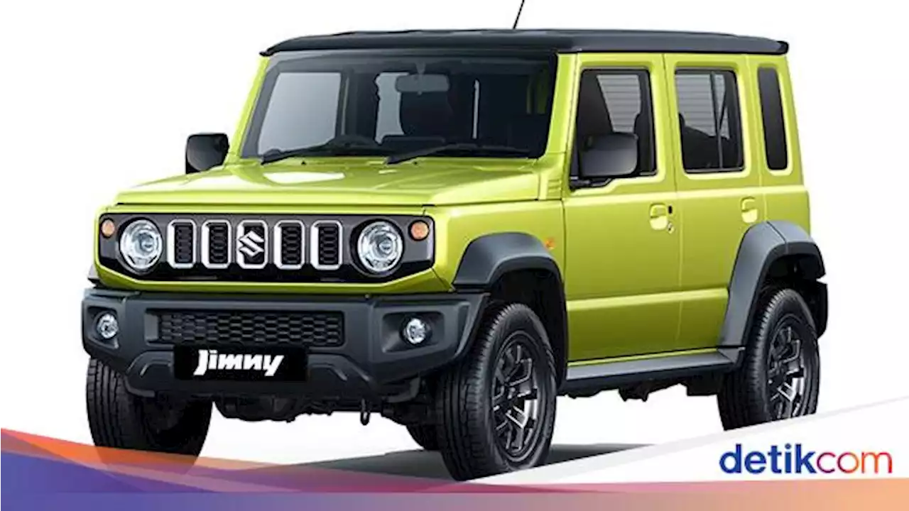 Resmi! Suzuki Luncurkan Jimny 5 Pintu