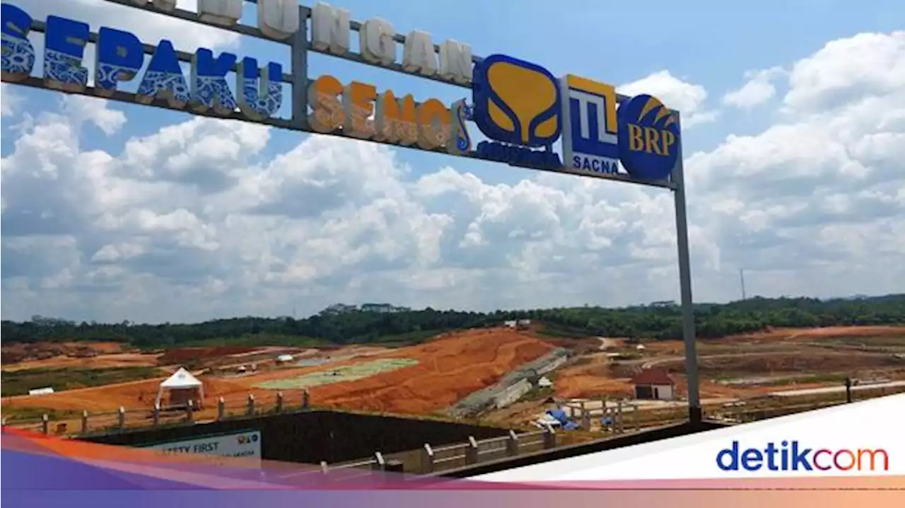 Progres 82%, Bendungan Sepaku Semoi Jadi Sumber Air 2 Juta Orang di IKN