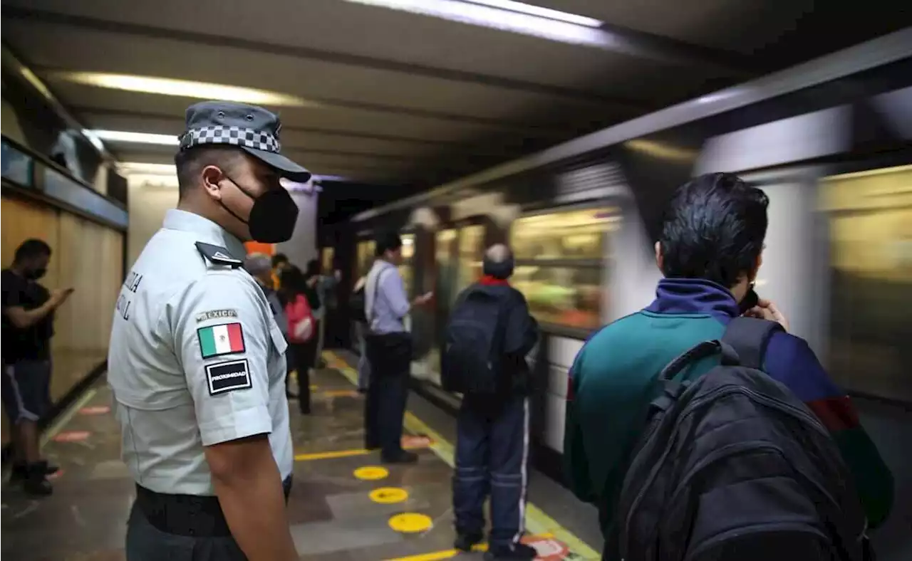 79% de la población está de acuerdo con la Guardia Nacional en el Metro: encuesta